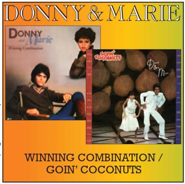 Donny And Marie - Winning Combination/Goin' Coconuts in der Gruppe CD / Pop bei Bengans Skivbutik AB (539221)