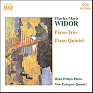 Widor Charles-Marie - Piano Trio & Piano Quintet in der Gruppe Externt_Lager / Naxoslager bei Bengans Skivbutik AB (539340)