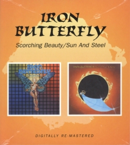 Iron Butterfly - Scorching Beauty/Sun & Steel in der Gruppe CD / Pop-Rock bei Bengans Skivbutik AB (539662)