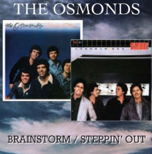Osmonds - Brainstorm/Steppin' Out in der Gruppe CD bei Bengans Skivbutik AB (539782)