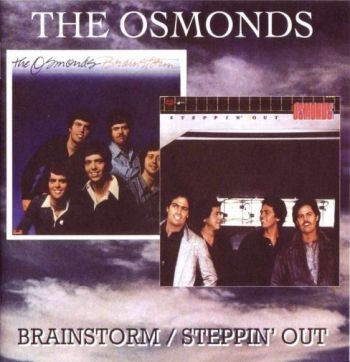 Osmonds - Brainstorm/Steppin' Out in der Gruppe CD / Bestseller bei Bengans Skivbutik AB (539782)