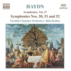 Haydn Joseph - Symphonies 50-52 in der Gruppe Externt_Lager / Naxoslager bei Bengans Skivbutik AB (540187)