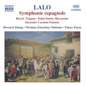 Lalo/Ravel/Saint-Saens/Saraste - Symphonie Espagnole in der Gruppe Externt_Lager / Naxoslager bei Bengans Skivbutik AB (540191)
