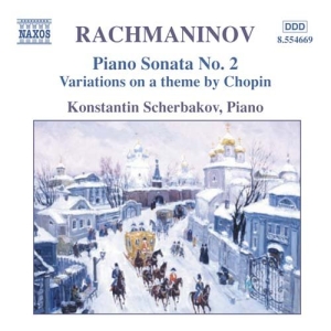Rachmaninov Sergej - Piano Sonatas 2 in der Gruppe Externt_Lager / Naxoslager bei Bengans Skivbutik AB (540261)