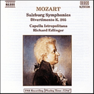 Mozart Wolfgang Amadeus - Salzburg Symphonies in der Gruppe Externt_Lager / Naxoslager bei Bengans Skivbutik AB (540789)