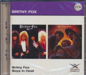 Britny Fox - Britny Fox / Boys In Heat in der Gruppe CD / Hårdrock bei Bengans Skivbutik AB (541163)