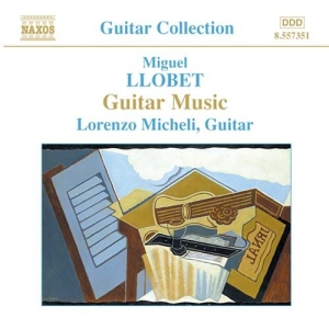 Llobet Miguel - Guitar Music in der Gruppe Externt_Lager / Naxoslager bei Bengans Skivbutik AB (541332)
