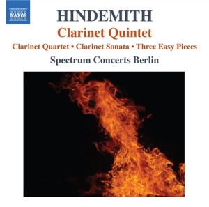 Hindemith - Works For Clarinet in der Gruppe Externt_Lager / Naxoslager bei Bengans Skivbutik AB (541542)