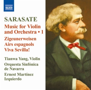 Sarasate - Works For Violin And Orchestra in der Gruppe Externt_Lager / Naxoslager bei Bengans Skivbutik AB (541558)