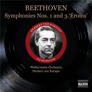 Beethoven - Symphony 1 & 3 in der Gruppe CD bei Bengans Skivbutik AB (541572)