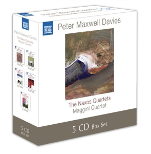 Maxwell Davies - Naxos Quartets in der Gruppe Externt_Lager / Naxoslager bei Bengans Skivbutik AB (541588)