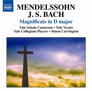 Mendelssohn / Bach - Magnificats In D in der Gruppe Externt_Lager / Naxoslager bei Bengans Skivbutik AB (541595)