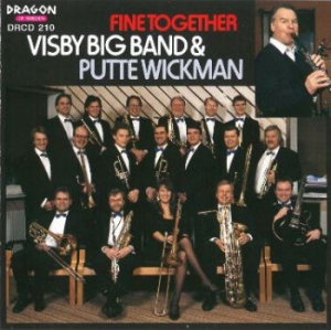 Visby Big Band And Putte Wickman - Fine Together in der Gruppe CD bei Bengans Skivbutik AB (541978)