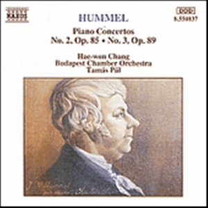 Hummel Johann Nepomuk - Piano Concertos Nos 2 & 3 in der Gruppe Externt_Lager / Naxoslager bei Bengans Skivbutik AB (542450)