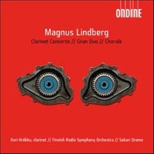 Lindberg Magnus - Clarinet Concerto, Gran Duo, C in der Gruppe Externt_Lager / Naxoslager bei Bengans Skivbutik AB (542543)