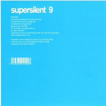 Supersilent - Supersilent 9 in der Gruppe CD / Pop bei Bengans Skivbutik AB (542705)