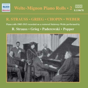 Various - Welte-Mignon Piano Rolls 2 in der Gruppe Externt_Lager / Naxoslager bei Bengans Skivbutik AB (542752)