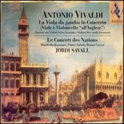 Vivaldi Antonio - La Viola Da Gamba In Concerto in der Gruppe CD bei Bengans Skivbutik AB (542898)