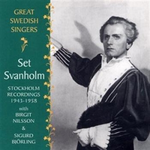 Svanholm Set - Great Swedish Singers in der Gruppe CD / Klassiskt bei Bengans Skivbutik AB (543014)