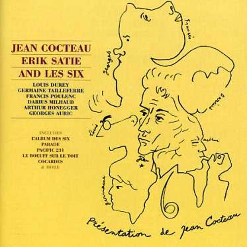 Cocteau Satie And Les Six - Cocteau Satie And Les Six in der Gruppe CD / Pop bei Bengans Skivbutik AB (543392)