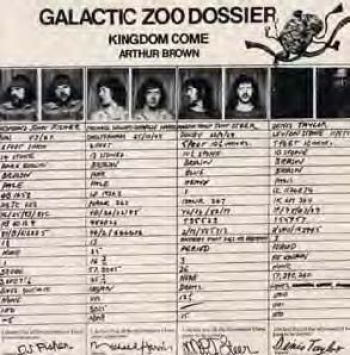 Brown Arthur And Kingdom Come - Galactic Zoo Dossier in der Gruppe CD / Bestseller bei Bengans Skivbutik AB (543856)