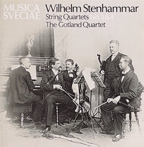 Stenhammar Wilhelm - Stråkkvartett Nr 3 & 4 in der Gruppe CD bei Bengans Skivbutik AB (544843)