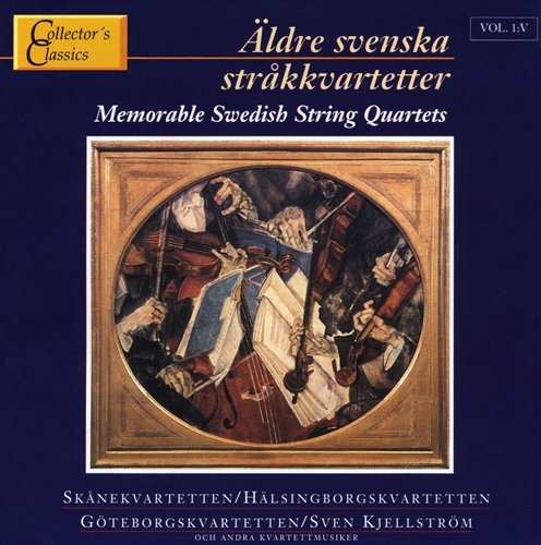 Stråkkvartetter Utanför Stockholm - Äldre Svenska Stråkkvartetter Vol 5 in der Gruppe CD / Bestseller bei Bengans Skivbutik AB (544958)