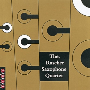 The Rascher Saxophone Quartet - The Rascher Saxophone Quartet in der Gruppe CD / Klassiskt bei Bengans Skivbutik AB (545018)