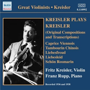 Kreisler Fritz - Kreisler Plays Kre in der Gruppe CD bei Bengans Skivbutik AB (545217)