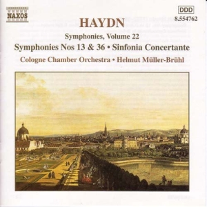 Haydn Joseph - Symphonies Vol 22 Nos 13 & 36 in der Gruppe Externt_Lager / Naxoslager bei Bengans Skivbutik AB (545256)