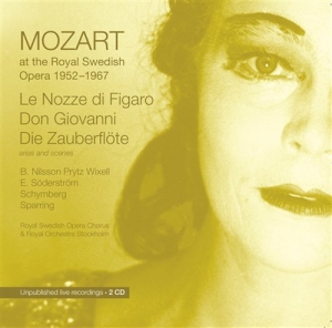 Nilsson B/Prytz/Wixell/Söderström - Mozart At The Royal Sw Opera 52-67 in der Gruppe Externt_Lager / Naxoslager bei Bengans Skivbutik AB (545279)