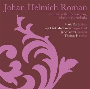 Bania M/Pitt T/Gower J/Mortensen L - Johan Helmich Roman, Flöjtsonater in der Gruppe Externt_Lager / Naxoslager bei Bengans Skivbutik AB (545291)