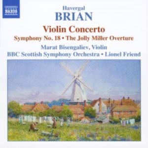 Brian Havergal - Violin Concerto, Symphony 18 in der Gruppe Externt_Lager / Naxoslager bei Bengans Skivbutik AB (545460)