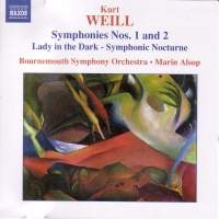 Weill - Symphonies 1&2 in der Gruppe Externt_Lager / Naxoslager bei Bengans Skivbutik AB (545561)