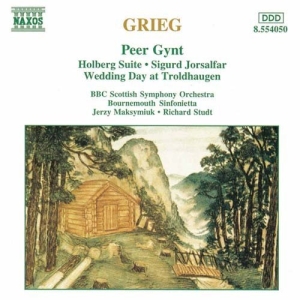 Grieg Edvard - Peer Gynt / Holberg Suite in der Gruppe CD / Klassiskt bei Bengans Skivbutik AB (545829)