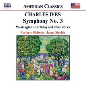 Ives Charles - Symphony 3 in der Gruppe Externt_Lager / Naxoslager bei Bengans Skivbutik AB (546140)
