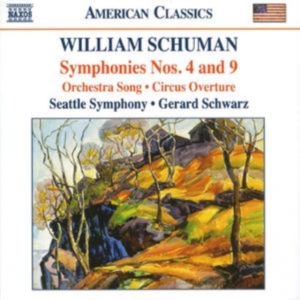 Schumann William - Symphony 4 & 9 in der Gruppe CD bei Bengans Skivbutik AB (546196)
