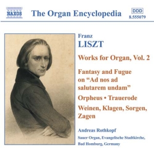 Liszt Franz - Organ Works Vol 2 in der Gruppe Externt_Lager / Naxoslager bei Bengans Skivbutik AB (546249)