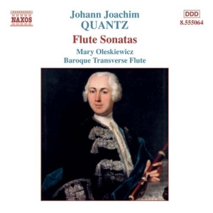 Quantz Johann Joachim - Flute Sonatas in der Gruppe Externt_Lager / Naxoslager bei Bengans Skivbutik AB (546275)