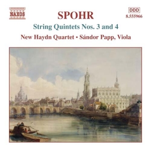 Spohr Louis - String Quintets 3 & 4 in der Gruppe CD bei Bengans Skivbutik AB (546279)