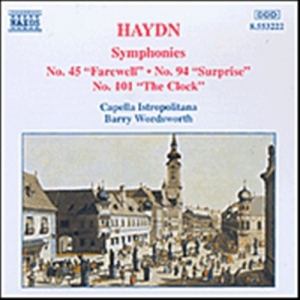 Haydn Joseph - Symphonies in der Gruppe Externt_Lager / Naxoslager bei Bengans Skivbutik AB (546322)