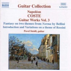 Coste Napoleon - Guitar Works Vol 3 in der Gruppe CD bei Bengans Skivbutik AB (546366)