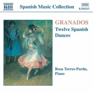 Granados Enrique - 12 Spanish Dances in der Gruppe Externt_Lager / Naxoslager bei Bengans Skivbutik AB (546376)
