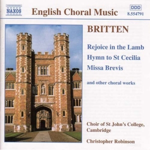 Britten Benjamin - Choir Music in der Gruppe Externt_Lager / Naxoslager bei Bengans Skivbutik AB (546474)