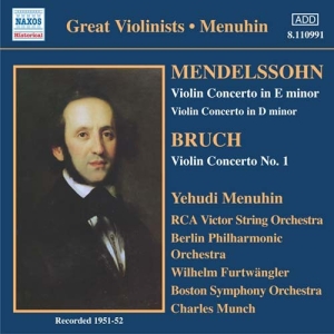Bruch/Mendelssohn - Violin Concertos in der Gruppe Externt_Lager / Naxoslager bei Bengans Skivbutik AB (546533)