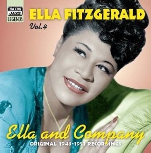 Fitzgerald Ella - Vol 4 - Ella And Company in der Gruppe CD / Jazz bei Bengans Skivbutik AB (546899)