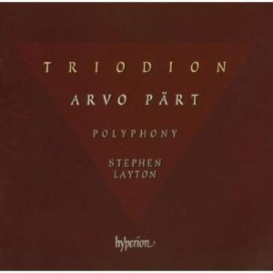 Pärt Arvo - Triodion in der Gruppe CD bei Bengans Skivbutik AB (547098)