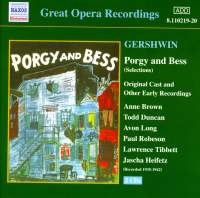 Gershwin George - Porgy & Bess in der Gruppe Externt_Lager / Naxoslager bei Bengans Skivbutik AB (547376)