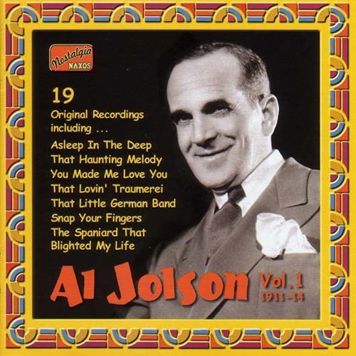 Various - Al Jolson Vol 1 1911-1914 in der Gruppe CD / Dansband/ Schlager bei Bengans Skivbutik AB (547688)