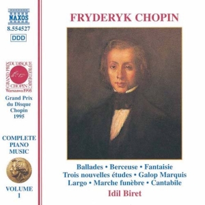 Chopin Frederic - Piano Music Vol 1 in der Gruppe Externt_Lager / Naxoslager bei Bengans Skivbutik AB (548049)